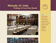 Tablet Screenshot of miranda-st-john.com
